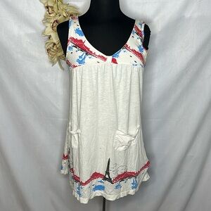 Vintage lux for Anthropologie Paris tank top